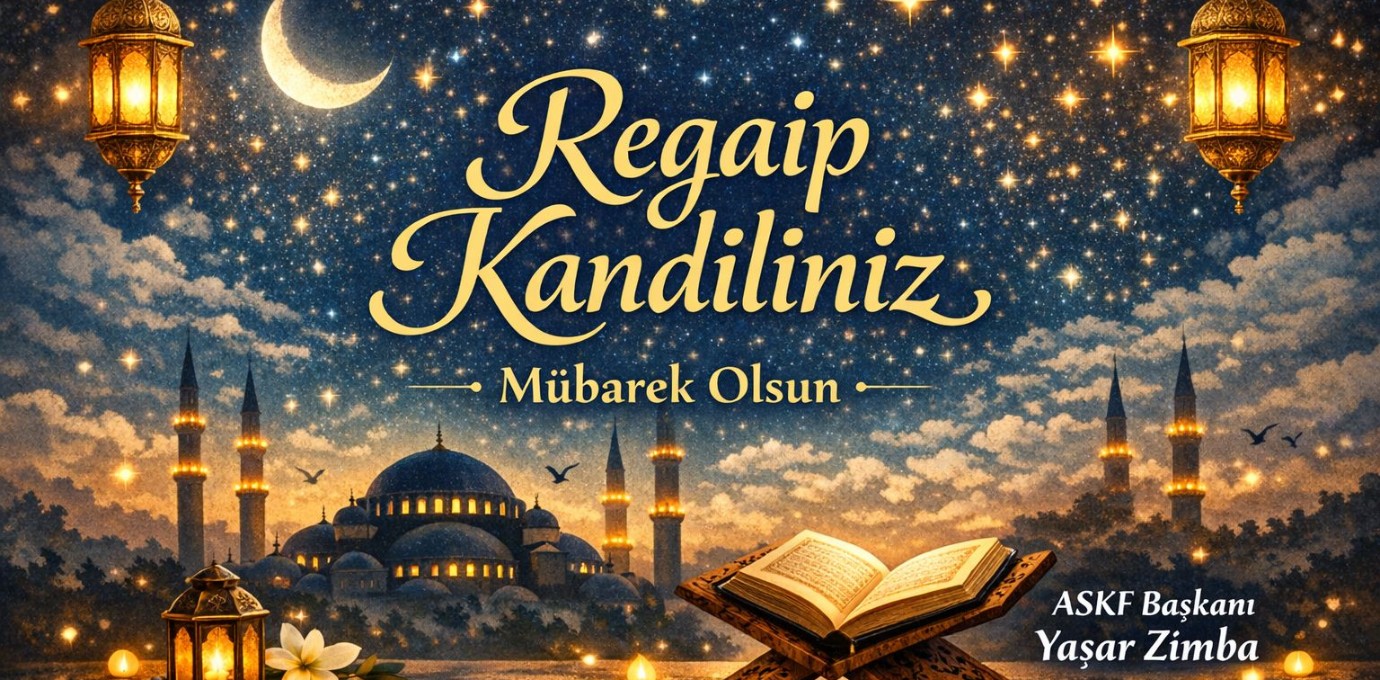 Regaip Kandiliniz Mübarek Olsun
